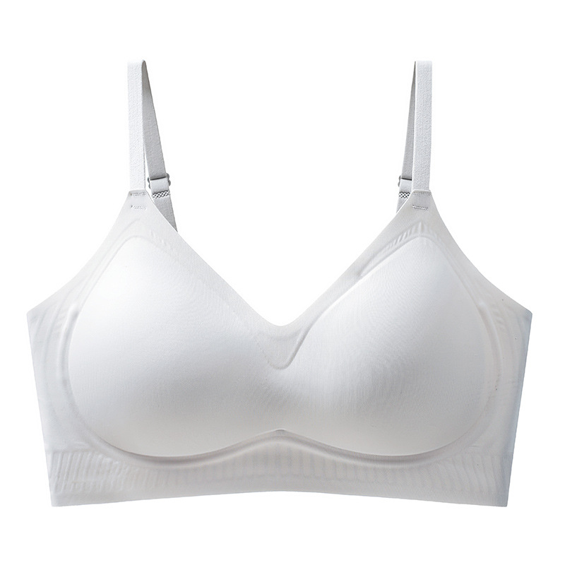 Sujetador para niña, fácil de viajar, pecho pequeño, grande, sin costuras, sujetador sin anillo de acero, ropa interior, ropa interior ajustable
