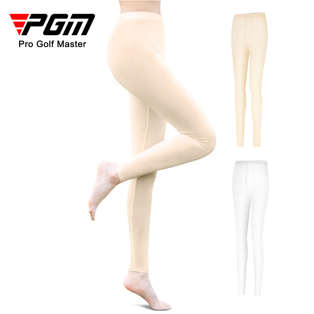 Quần legging golf nữ dài chống nắng, chất lụa lạnh mềm mịn, thiết kế có chân đạp, co giãn cao — KUZ088 màu da, KUZ089 quần gi-trắng, KUZ089 quần gi-xám nhạt, KUZ088 màu trắng
