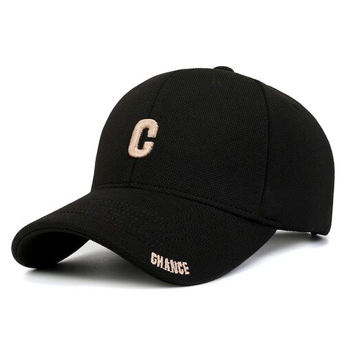 Small C Embroidered Trend Hat for Men and Women  New Embroidered Letter Baseball Cap Sun Hat Men's Duckbill Hat