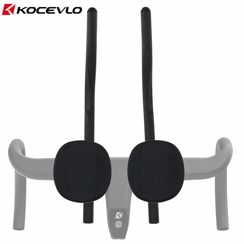 Kocevlo Triathlon Carbon Fiber Aerodynamic Road Extended Tt Handlebar Rest Bar