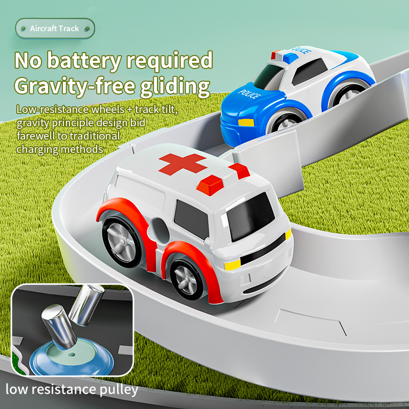 Transfronterizo popular para niños aviones de juguete niño coche de ferrocarril educativo coche de juguete de aleación de ingeniería de fuego grande