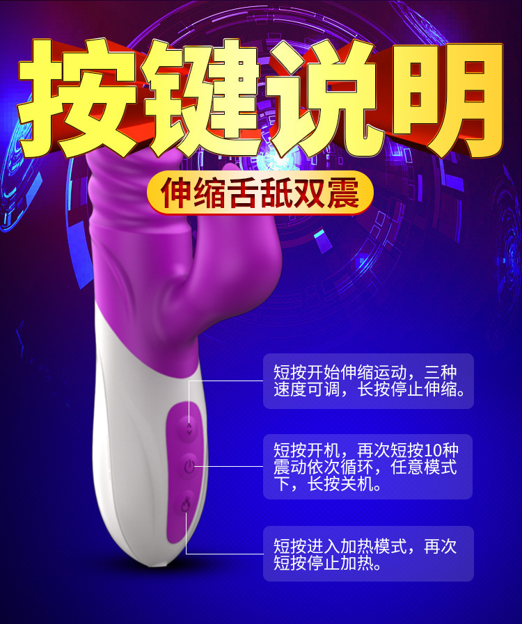 Dương Vật Giả Rung Thụt FOX Có Lưỡi Liếm Rung Thụt Phát Nhiệt dương vật rung thụt fox