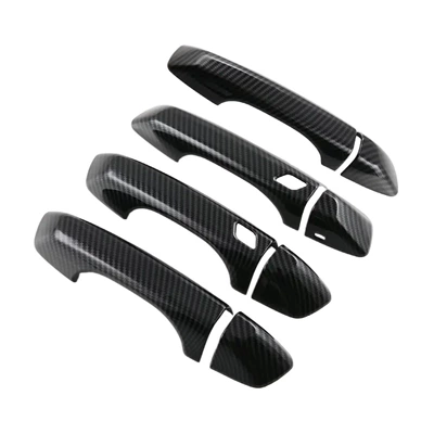 Suitable for 23 models of Geely Other Car Modifications - carbon-fiber-pattern-handle