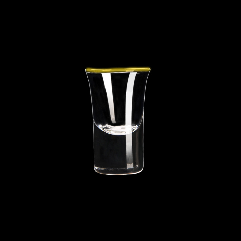 황금 가장자리 총알 컵 15ml