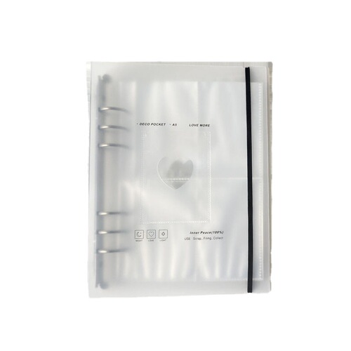 Factory direct hair | ins style 3-inch A5 photo album storage album loose-leaf bag business card album album sticker storage card bag