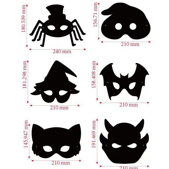 할로윈 마스크 6-K