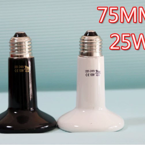 Цельная оптовая керамическая нагревательная лампа дальнего инфракрасного диапазона 25 Вт