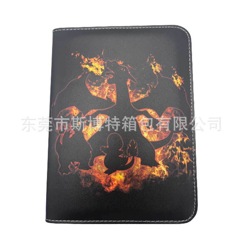 Libro de tarjetas de colección de tarjetas de comercio exterior baokemeng libro de colección de bebé Jiugongge de gran capacidad libro de tarjetas de juego de cuatro cuadrículas