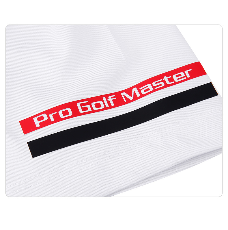 Áo golf ngắn tay bé trai PGM cổ bẻ, vải thoáng khí mùa hè — YF597-Áo màu trắng, KUZ159-Quần Trắng, KUZ159-Quần màu xanh nước biển, KUZ159-Quần Đen chi tiết 16