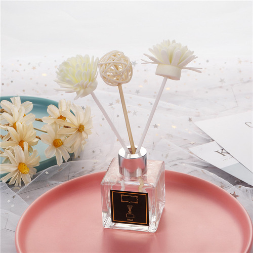 Small Sifang fireless aromatherapy essential oil incense lasting home bedroom air freshener bedroom fragrance daily necessities