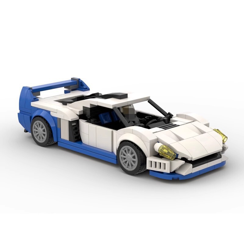 MOC building blocks compatible with Lego 31365 Martha MC12 building blocks creative speed8 grid car model gift