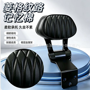New electric vehicle Niu FX/FXT aluminum alloy backrest, all-aluminum thickened cushion, back support modification accessories