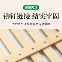 Thick Bamboo Slats Steaming Rack Round Baking Tray Steamer for Home Kitchen Waterproof Steamed Buns and Bao Steamware Set for Group Purchase