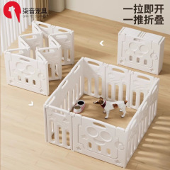 64CM ペットフェンス 犬 屋内犬ケージ 中小型犬 テディ コーギー ビション 折りたたみフェンス 【クロスボーダー】