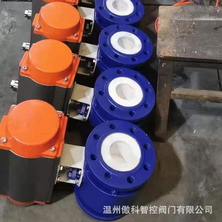 Q641TC- 气动陶瓷球阀 耐磨冲刷石灰浆液排渣脱硫防腐蚀开关球阀