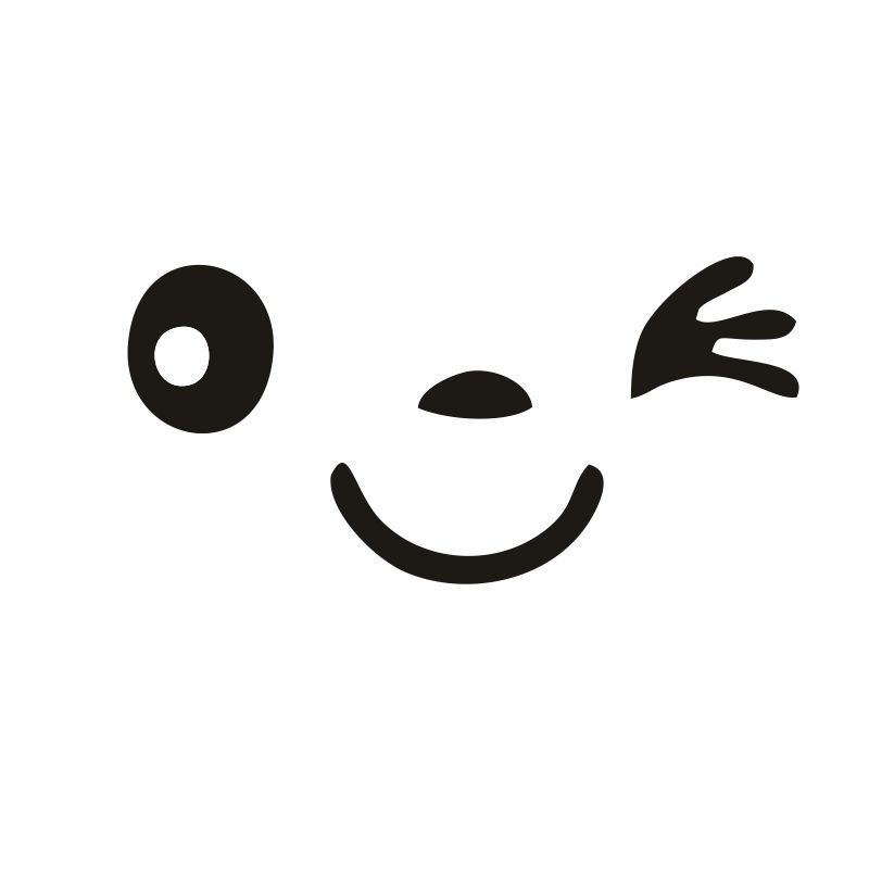 웃는 얼굴 (13*6.3CM) 스타일 2