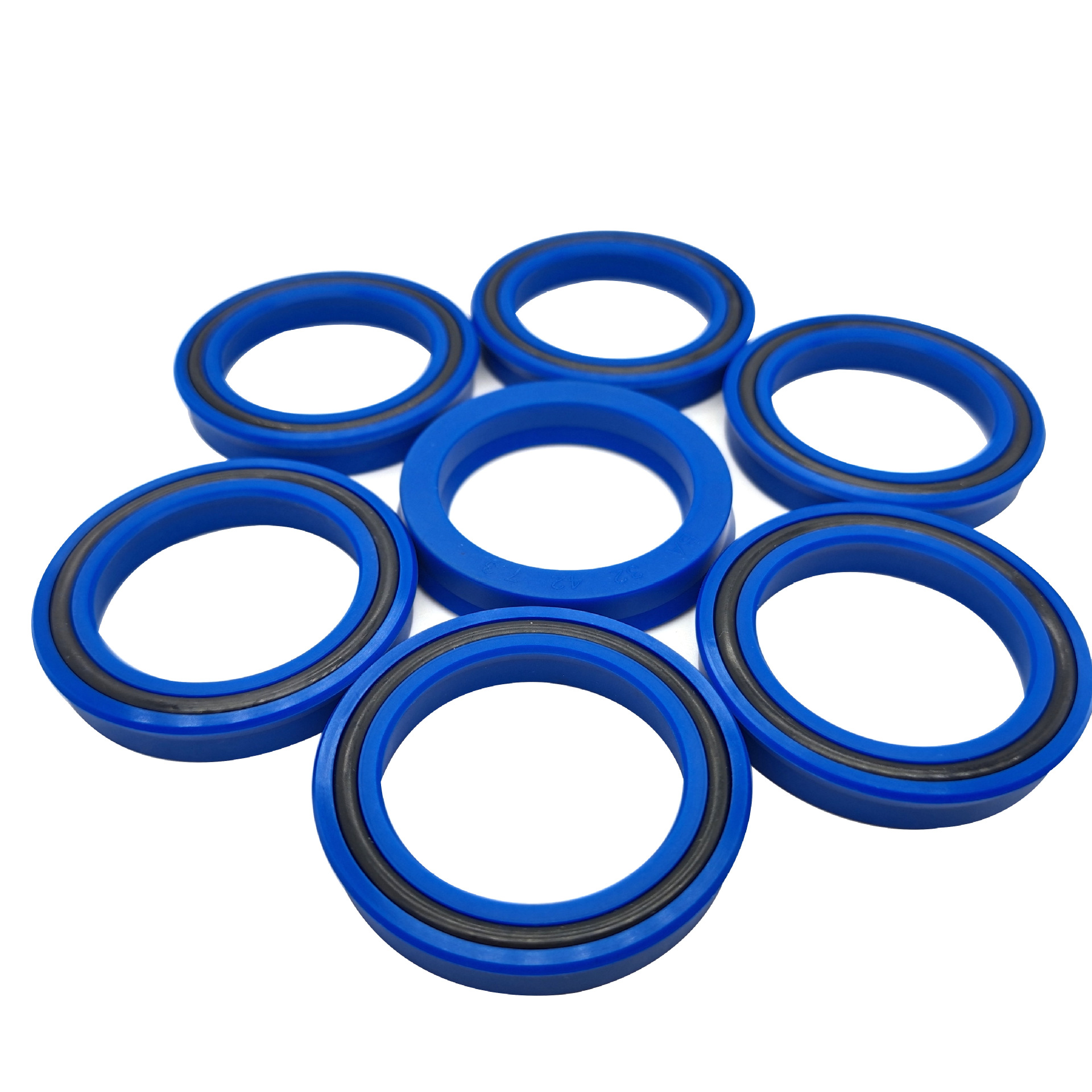 密封圈PU+星型圈 U+S BA BD 活塞杆活塞通用加强型油封