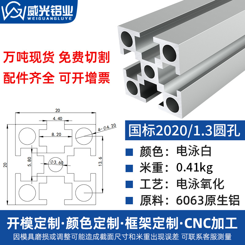 Euro 2020 perfil de aluminio 2040 aleación de aluminio tubo cuadrado perfil de aluminio marco de impresora diy3d perfil de aluminio 20x20
