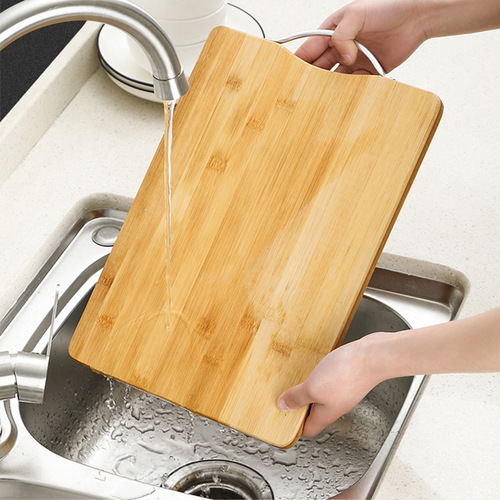 Alpine bamboo cutting board household cutting board meat sticky board solid wood cutting board cutting board fruit cutting board wholesale food supplement rolling noodles