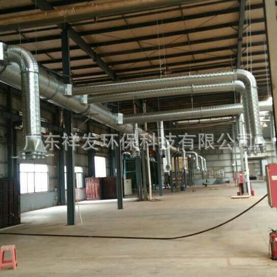 镀锌排风管工厂吸气通风工程 印刷车间排风管 塑胶厂排气管安装工