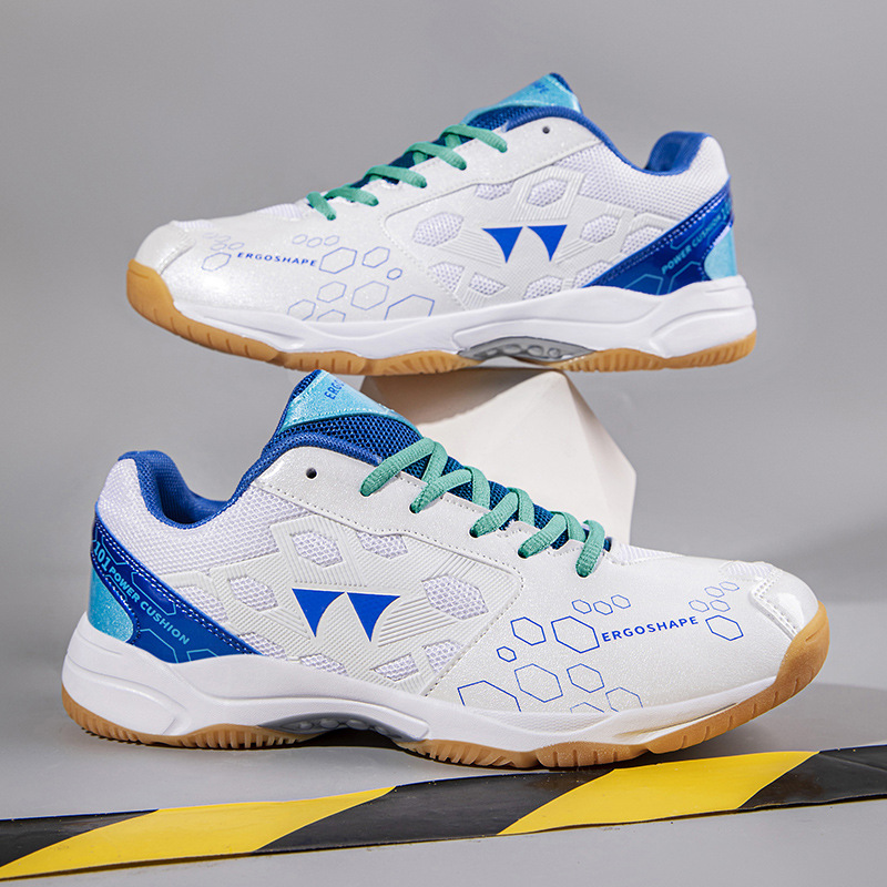 Nuevos zapatos de bádminton transfronterizos juveniles de deportes al aire libre ligeros y transpirables zapatos de tenis de mesa cómodos