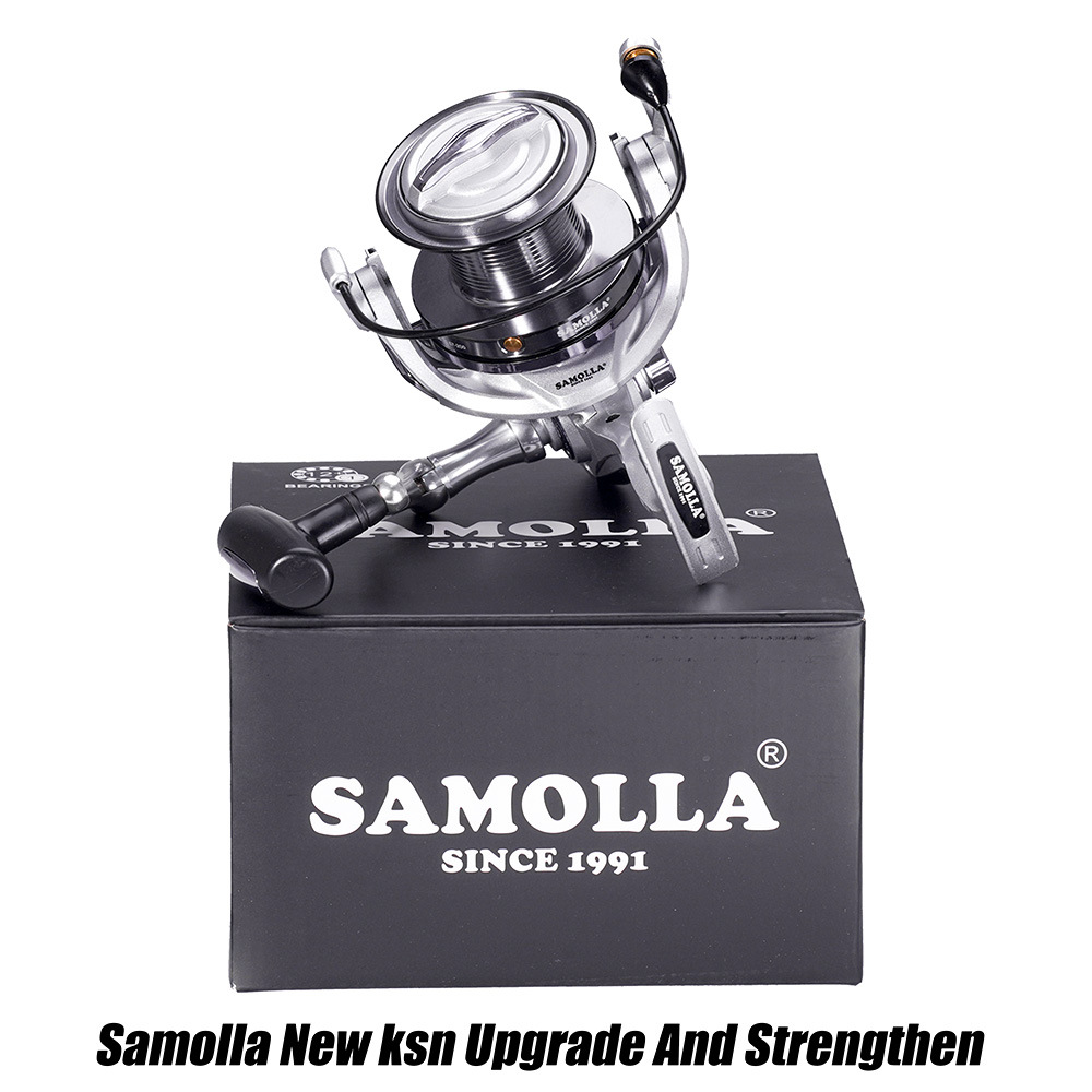 Tiro largo spinning Wheel playa Pesca de Mar carrete de pesca anti-agua de mar 8000-12000 modelo al por mayor