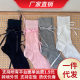 ballet style strap bow jk socks women's tube socks summer thin mesh solid color boneless pile socks cotton