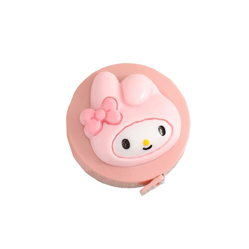 Cartoon cute mini tape measure 1.5m automatic retractable carry-on small tape measure soft ruler measuring clothes measurements ruler