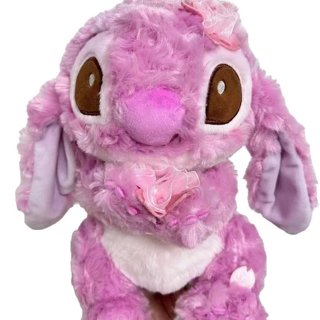 Nuevo estilo transfronterizo que sostiene pato Stitch peluche almohada para niños muñeca de trapo novia regalo de cumpleaños fabricante en stock