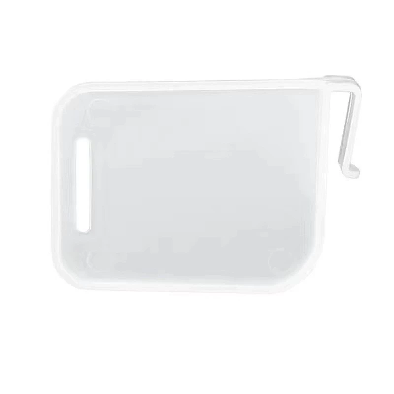 Refrigerator partition clip, adjustable plastic divider clamp, transparent, 1 piece