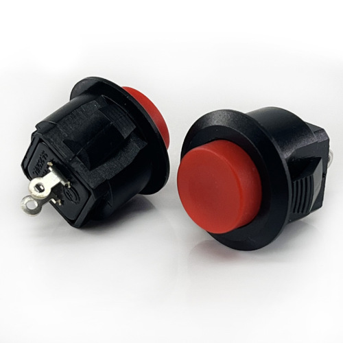 Reset button switch anti-pry push normally open can be pushed to break normally closed open hole 14mm round reset button switch