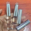 Silver silicone lip brush with clear stem