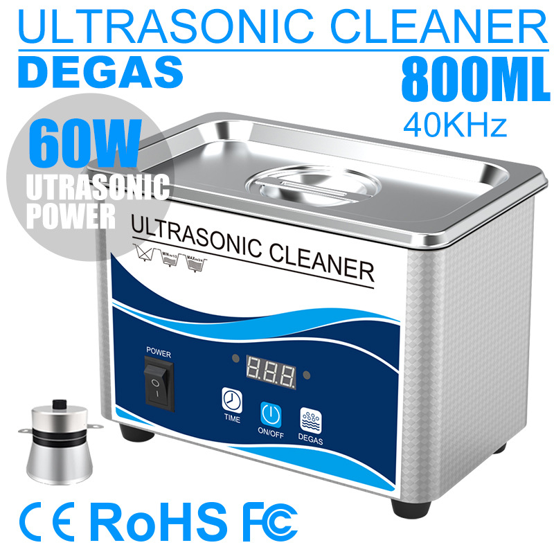 Guanboshi gafas ultrasónicas máquina de limpieza joyería del hogar lavado reloj boquilla pequeña limpiador