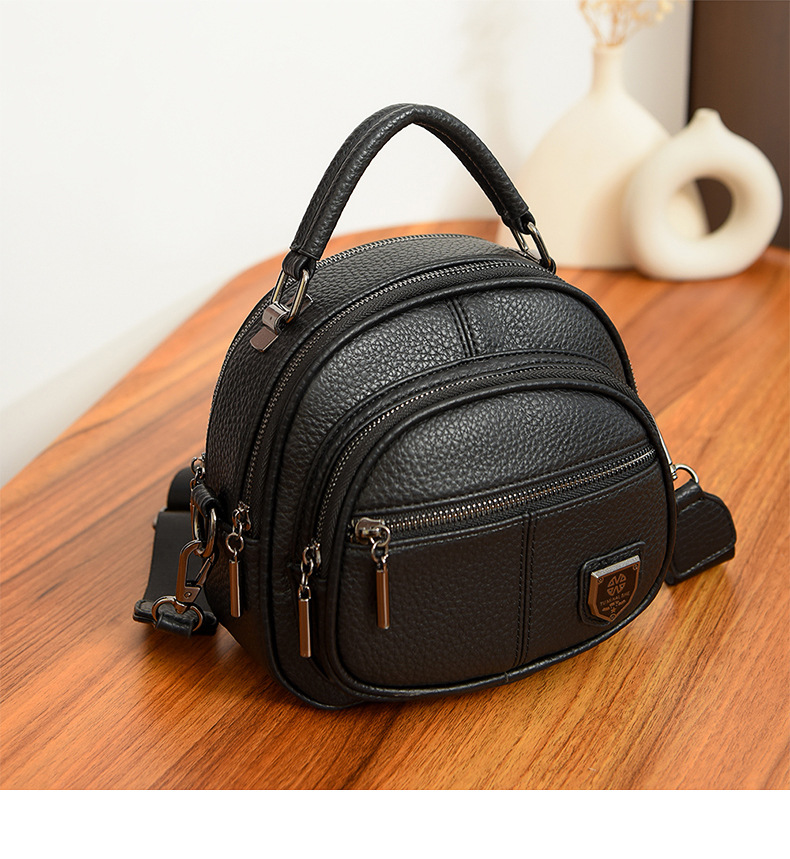 Borsa a tracolla a mano Texture per donna 2024 Nuova moda ufficio pendolare Piccola scatola multistrato Grande capacità_voghion.com