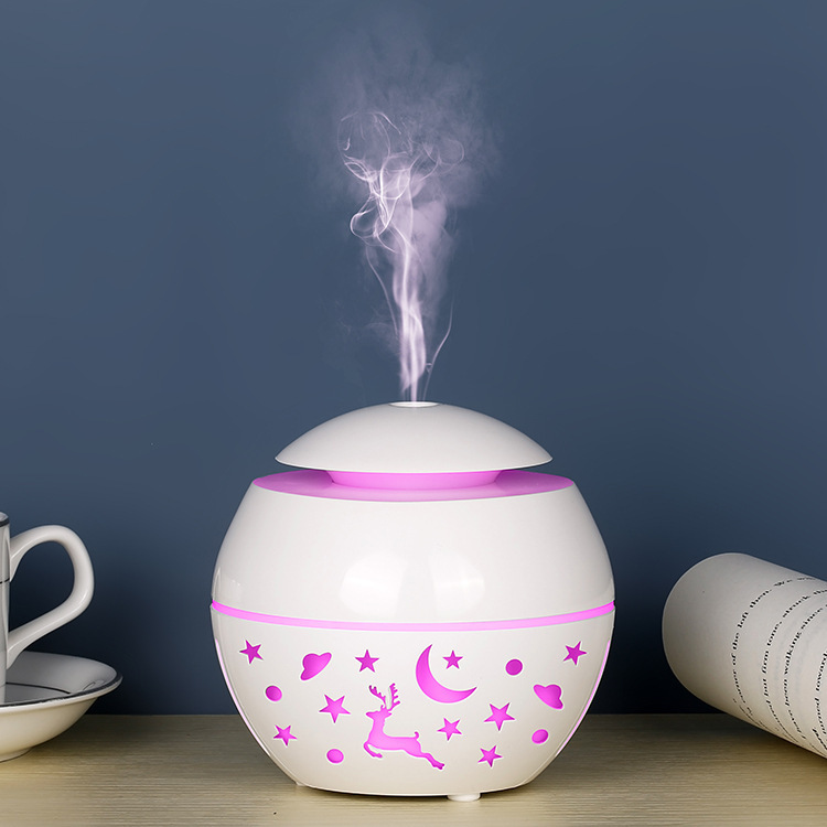 Humidificador hueco de champiñones pequeños-blanco