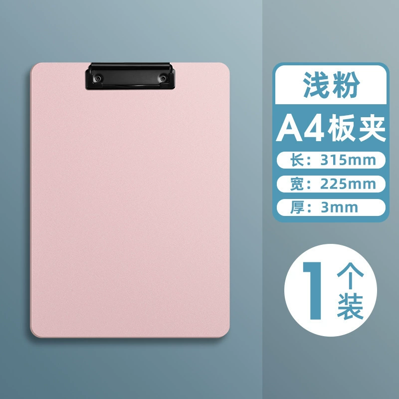 4 foam board clamp pad writing plastic foam board clamp hard board Morandi student use office wholesale ply sign