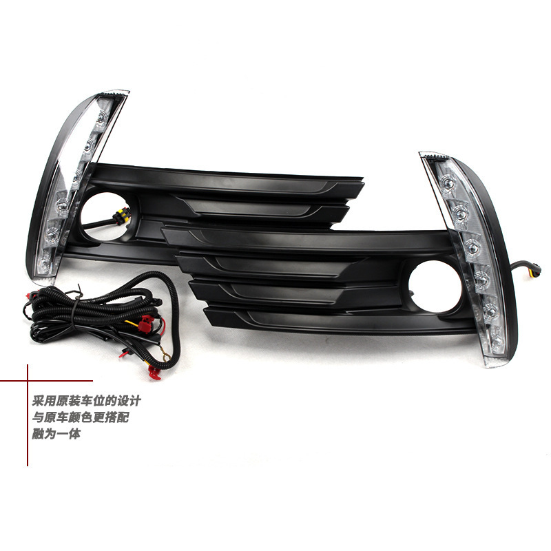 Aplicable a Toyota 17 18 nuevo conjunto de luces de niebla delanteras corolla LED renovación de luz diurna led luz de barra delantera