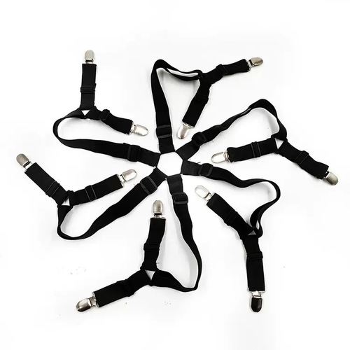 Extra long 12-clip sheet holder, bedspread anti-slip six-sided fixed clip, sofa cover, quilt anti-run, multi-grip clip