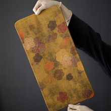 新中式长方形干泡席禅意茶垫双面防烫隔热布艺防水小茶席