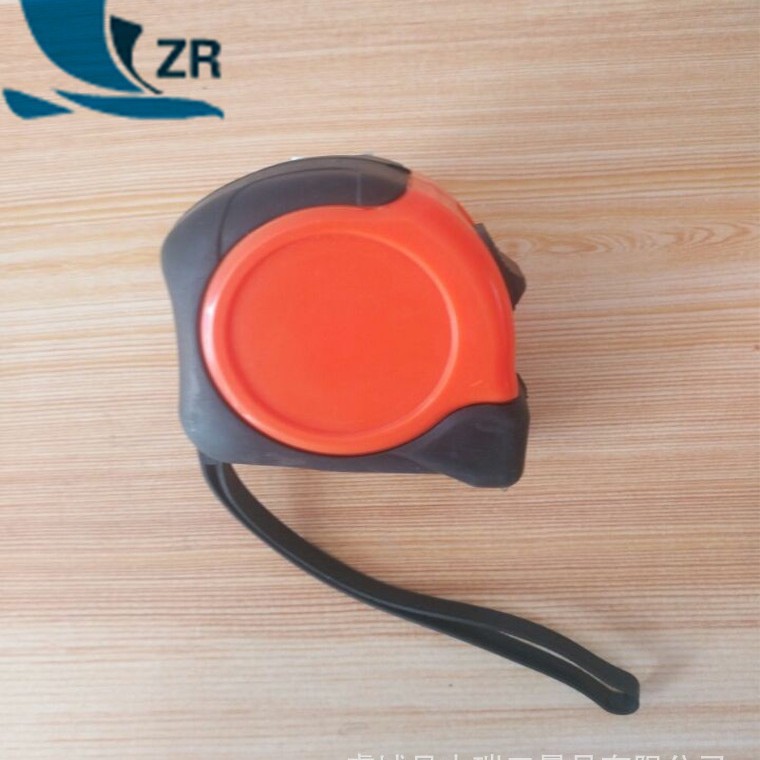 厂家直销ABS新料新款热销【5m25mm】TPR包胶耐用钢卷尺