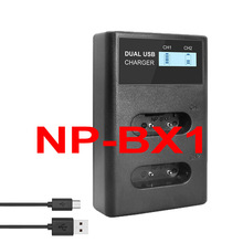 索尼NP-BX1 LED款适用于黑卡RX100 M2 M4 M3 HX50 WX300 HX90电池