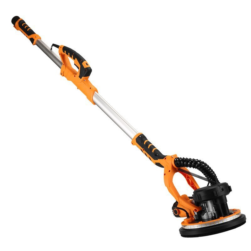 Lijadora de pared de 9 pulgadas (225 mm), lijadora de masilla para pared, máquina de lijar, eliminación de polvo por succión automática, máquina pulidora de pared manual con doble luz. image 7