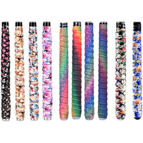 Fishing rod keel wrapped with fishing rod, badminton racket, sweat-absorbent belt, handle wrap, non-slip rod binding belt, colorful