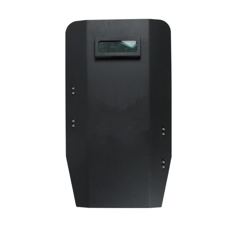 手持防弹盾牌 特种钢制 四级防弹钢防护盾牌 保安装备器材