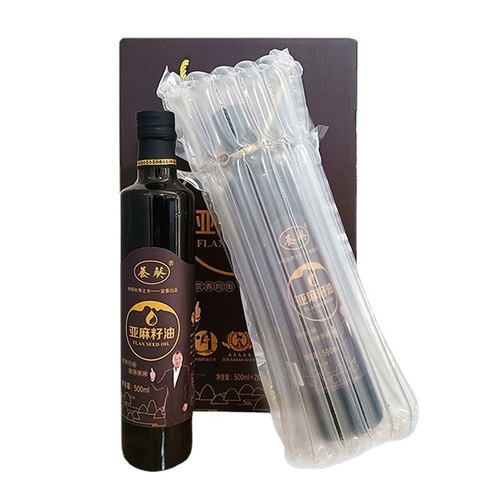 Premium 500ml Cold-Pressed Flaxseed Oil from Yangkui—Plant-Based Cooking Oil in a Gift-Ready Box, Ideal for Household Use and Wholesale.