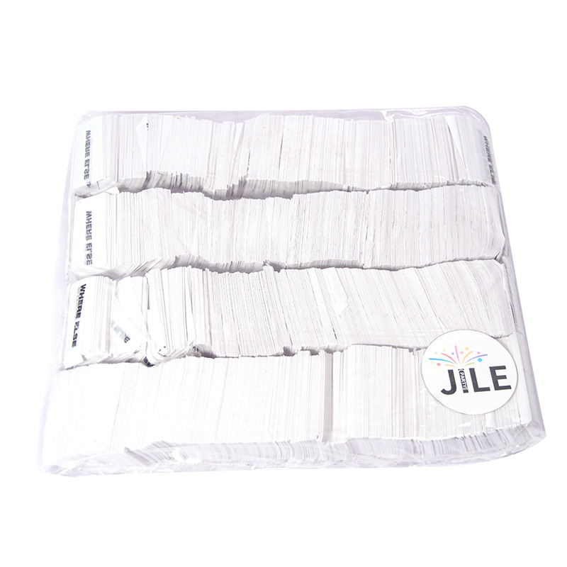 Confeti de papel 5x2cm multicolor – relleno para fiestas, bares y decoración, venta directa de fábrica