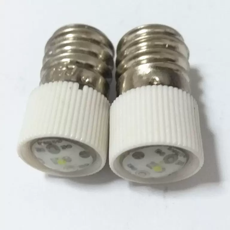 LED小灯泡18V24V36V110V220V3W5W仪表仪器按钮指示灯珠 E12螺口