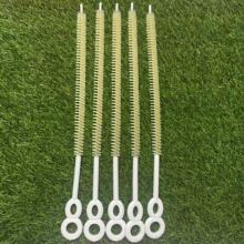 ���ùܵ���ͨ��ˮ�ܵ�����ˢ����ȥ���۹����LӲë���l����ˮ��ˢ