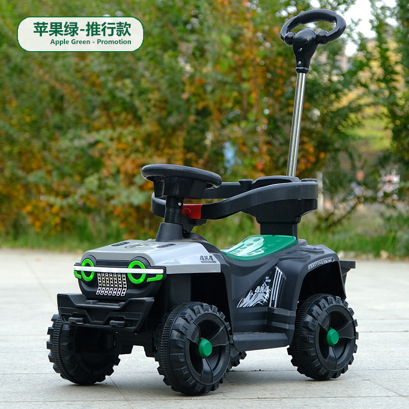 Apple Green + barandilla de barra de empuje