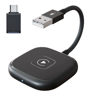 Original Car Wired/Wireless Adapter – Simsiz CarPlay və Android Auto - ios-square-black
